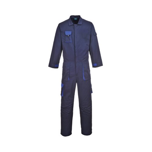 Portwest Texo Contrast Coverall Navy 2XL TX15NARXXL