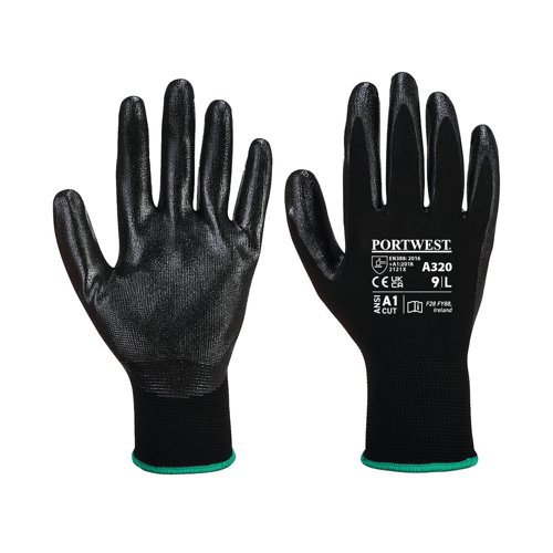 Portwest Dexti-Grip Glove S Blk (Pack of 12)