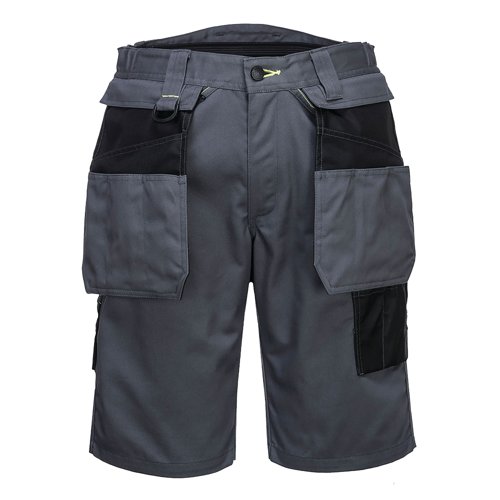 Portwest PW3 Holster Work Shorts 30 Zoom Gry/Blk