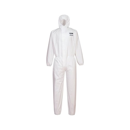 Portwest Biztex Pro Coverall Type 5/6 White 2XL ST90WHRXXL