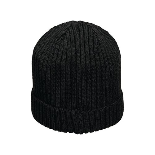 Portwest Beanie Hat with Peak Black HA24BKR