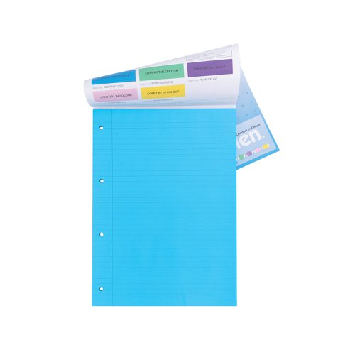 Pukka Pad A4 Refill Pad Turquoise (Pack of 6) IRLEN50TURQUOIS Refill Pads PP00925