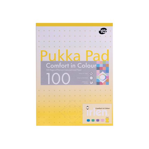 Pukka Pad A4 Refill Pad Gold (Pack of 6) IRLEN50GOLD Refill Pads PP00930