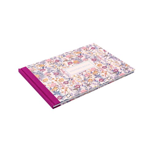 Pukka Pad Bloom Visitors Book Cream 9688-BLM