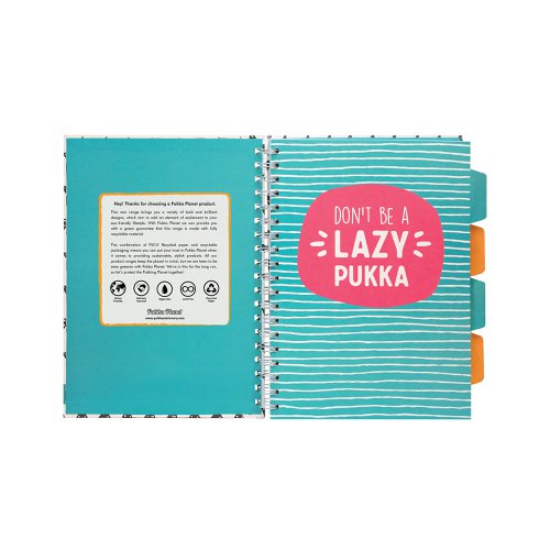 Pukka Planet Project Book B5 Assorted Designs (Pack of 2) 9702-SPP