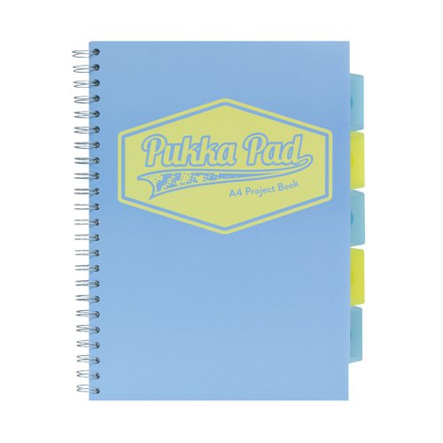 Pukka Pad Pastel Project Book A4 (3 Pack) 8630-PST