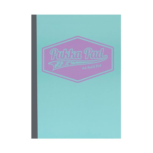 Pukka Pad Pastel Refill Pads 4-Hole 400 Pages A4 (Pack of 3) 8902-PST Refill Pads PP18902