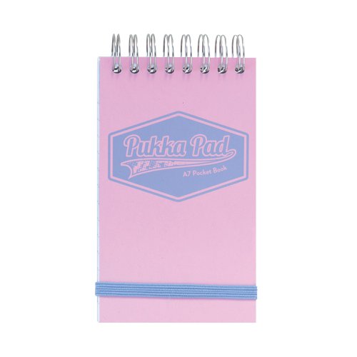 Pukka Pad Pastel Pocket Book A7 (6 Pack) 8903-PST | Pukka Pads Ltd