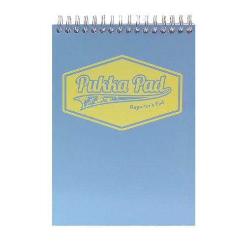 Pukka Pad Pastel Reporters Pad 140x205mm (Pack of 3) 8907-PST