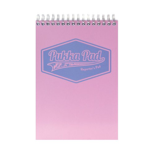 Pukka Pad Pastel Reporters Pad 140x205mm (Pack of 3) 8907-PST | Pukka Pads Ltd