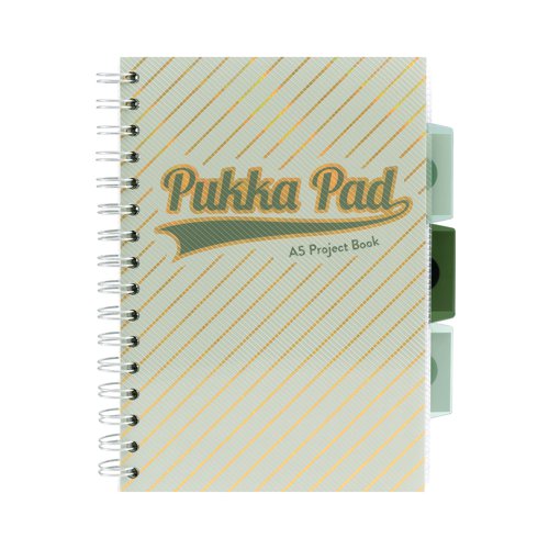 Pukka Pad Haze Project Book A5 Assorted (Pack of 3) 9874AST-HZE