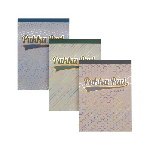 Pukka Pad Haze Refill 160 Page A4 Assorted (Pack of 6) 9880AST-HZE Refill Pads PP19880