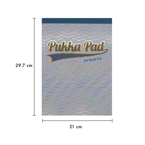 Pukka Pad Haze Refill 160 Page A4 Assorted (Pack of 6) 9880AST-HZE Refill Pads PP19880