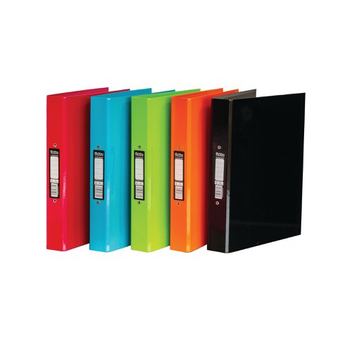 Pukka Brights Ringbinder A4 Assorted (10 Pack) BR-9449