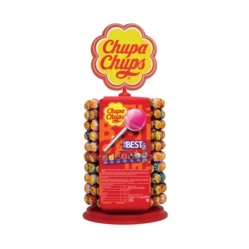 Chupa Chups Lollipops Wheel 180 Plus 20 Free (200 Pack) 8402021