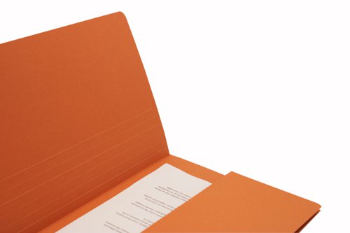 Exacompta Guildhall Probate Document Wallet 315gsm Orange (Pack of 25) PRW2-ORG