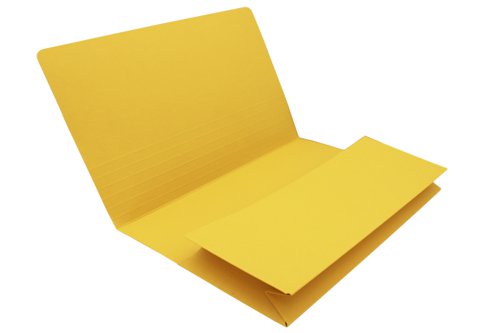 Exacompta Guildhall Probate Document Wallet 315gsm Yellow (Pack of 25) PRW2-YLW