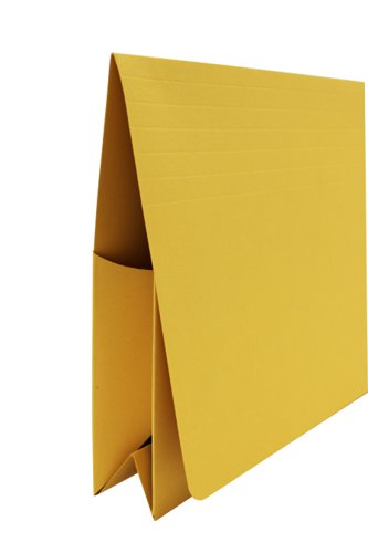 Exacompta Guildhall Probate Document Wallet 315gsm Yellow (Pack of 25) PRW2-YLW