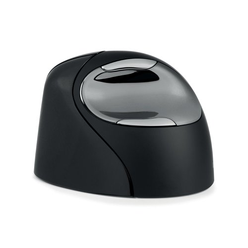 BakkerElkhuizen Evoluent 4 Bluetooth Right Handed Vertical Mouse Black BNEEVR4BB