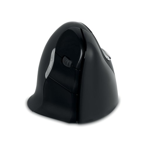 BakkerElkhuizen Evoluent 4 Bluetooth Right Handed Vertical Mouse Black BNEEVR4BB