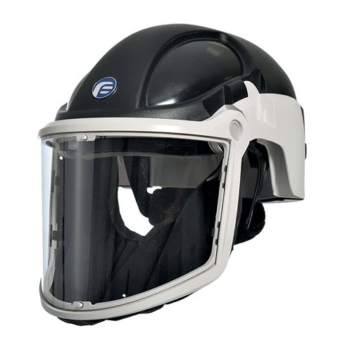 PureFlo PAPR with Face Shield and Hard Hat Black PF3000-H2SB11