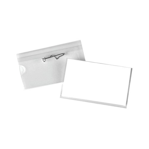 Announce Pin Name Badge 40x75mm (100 Pack) PV00929