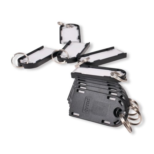 Pavo Magnettag Magnetic Key Fobs Black (Pack of 10) DF70101