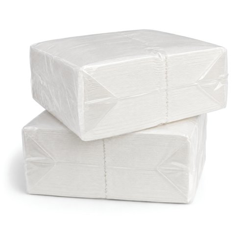 Airlaid 8-Fold Dinner Napkin 40cm White Pack of 500 4250