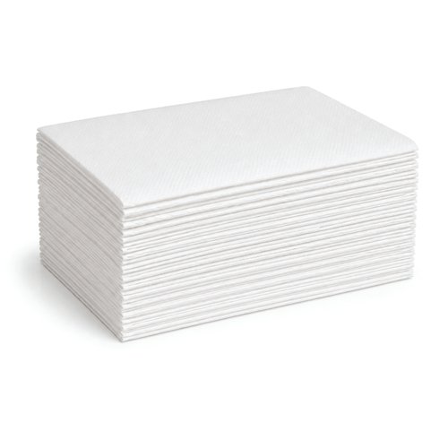 Airlaid 8-Fold Dinner Napkin 40cm White Pack of 500 4250