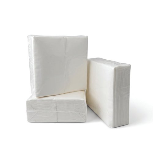 Airlaid 8-Fold Dinner Napkin 40cm White Pack of 500 4250