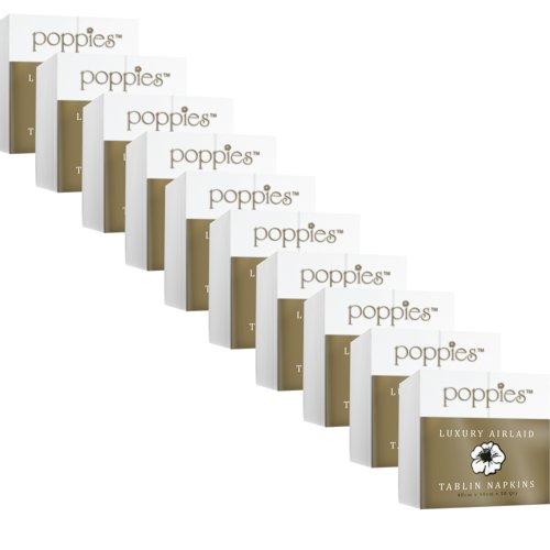 Tablin Napkins 40cm 8 Fold White (Pack of 500) 4048WH