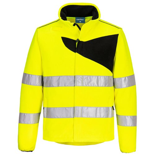 Portwest PW2 Hi Vis Fleece S Yellow/Blk