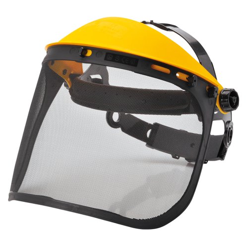 Portwest Browguard with Mesh Visor Blk