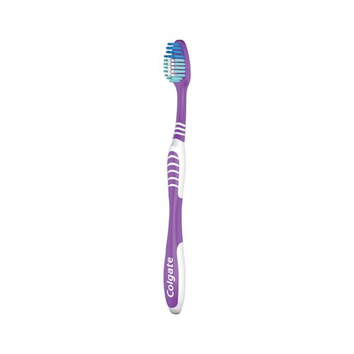 Healthy, happy smiles start with the Colgate Extra Clean Toothbrushes. These toothbrushes have been designed with a cleaning tip for a thorough clean, even of your back teeth. The manual toothbrushes also have a tongue cleaner that gently removes odour causing bacteria for extra confidence. Providing superior bacteria removal with the tongue and cheek cleaner. Supplied in a pack of 12 with each pack containing 3 toothbrushes.