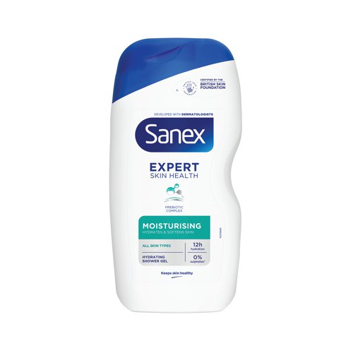 Sanex Shower Gel Dermo Moisturising 415ml (Pack of 6) C004543 | Colgate Palmolive