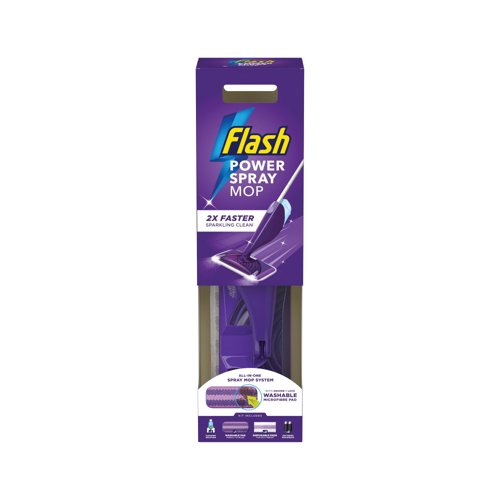Flash PowerSpray Mop Starter Kit Washable C008761