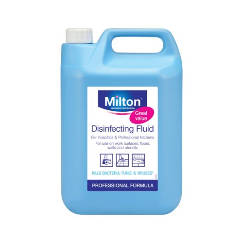 Milton Professional Liquid 5 Litres (Pack of 2) 76009