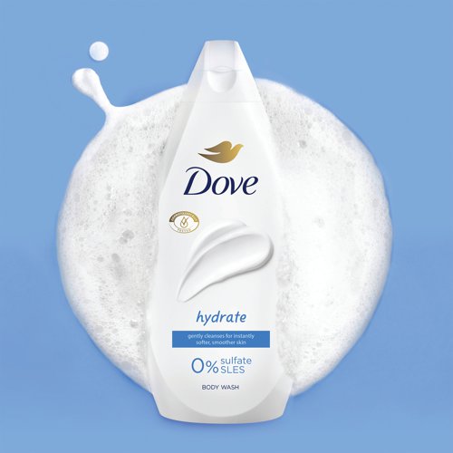 Dove Body Wash Hydrate 450ml (Pack of 6) C008604