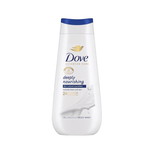 Dove Body Wash Deeply Nourishing 225ml (Pack of 6) C008601 | Unilever