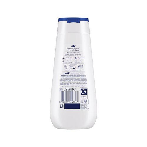 Dove Body Wash Deeply Nourishing 225ml (Pack of 6) C008601 | Unilever