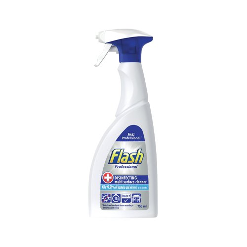 Flash Disinfectant Multi-Surface Cleaner Spray 750ml CO01848