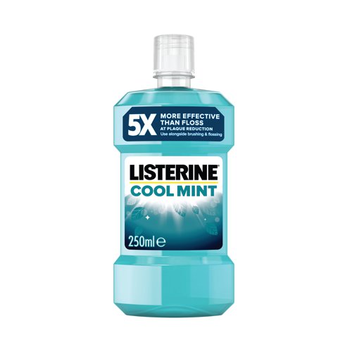 Listerine Mouthwash Cool Mint 250ml (Pack of 6) 31192