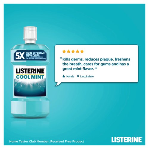 Listerine Mouthwash Cool Mint 250ml (Pack of 6) 31192