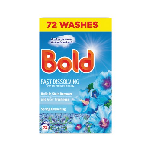 Bold Laundry Powder 72 Washes Spring Awakening C012512