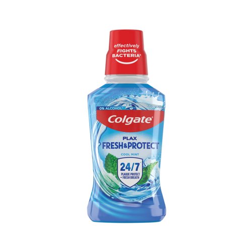 Colgate Plax Mouthwash Coolmint 250ml Pack of 6 757114