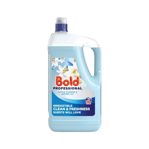 Bold Professional Laundry Liquid Lotus Water Lily 110 Wash 5 Litres (Pack of 2) C010411