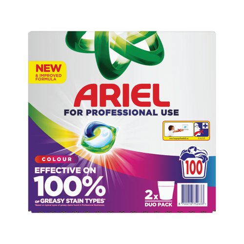 Ariel Professional Liquid Pods 100 Pods Colour C010427