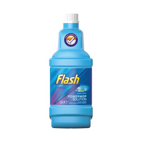 Flash PowerMop Liquid Refill Open Window Fresh 1.25L Pack of 4 C002207