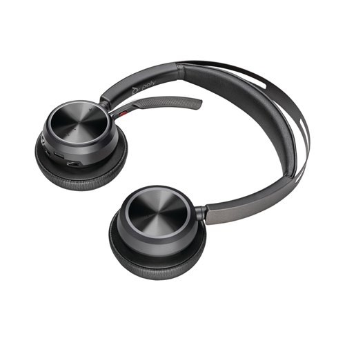Poly Voyager Focus 2 USB-C-C Headset +USB-C/A Adapter +Charging Stand 9T9J5AA#AC3