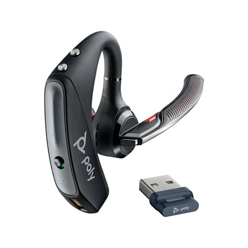 Poly Voyager 5200 UC USB-A Headset + BT600 Dongle TAA 7K2E1AA